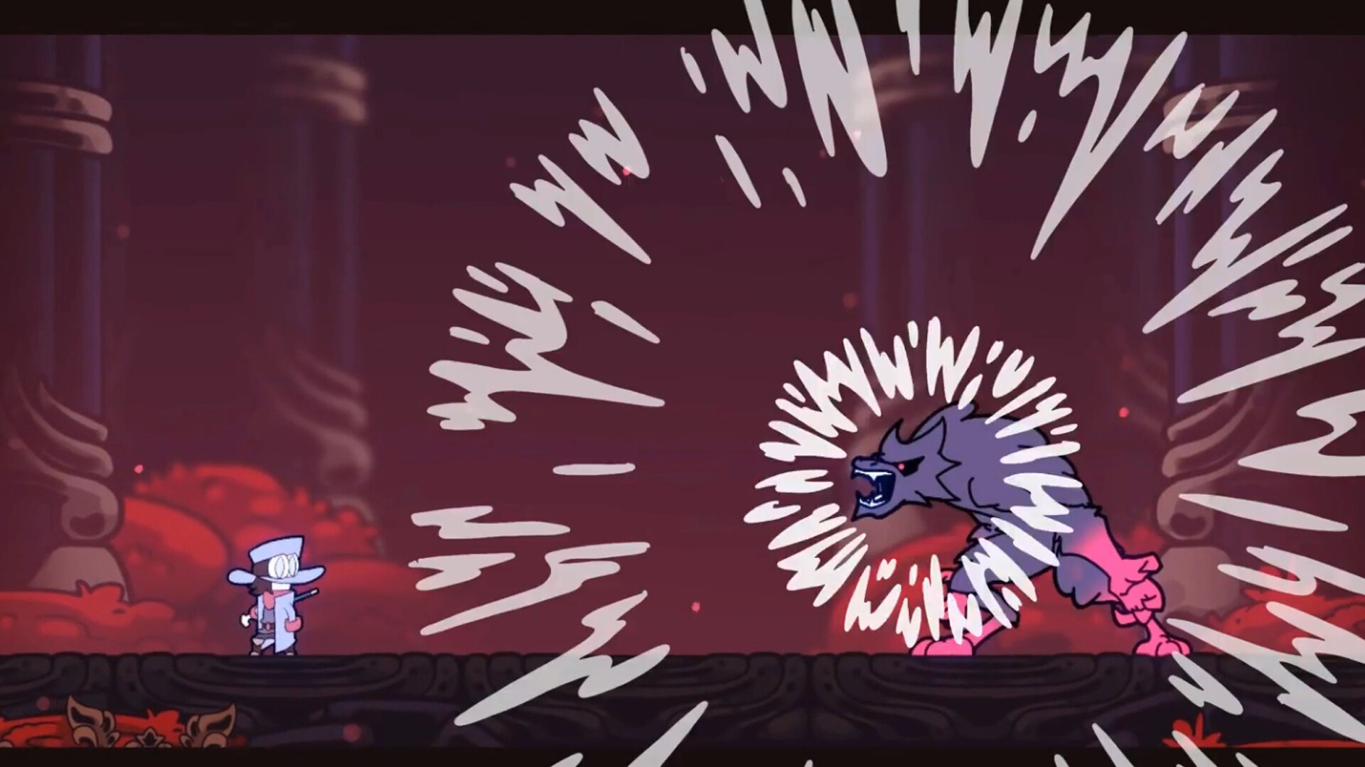 Shyftrs combat and traversal scene